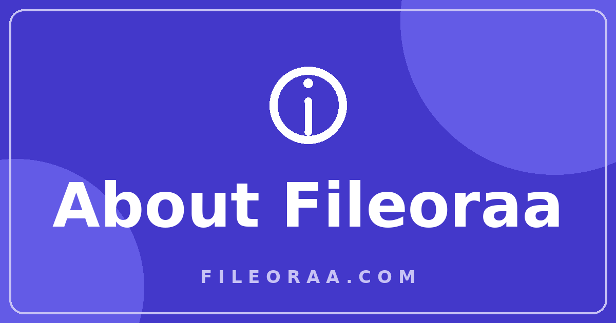 Illustration for the about Fileoraa page