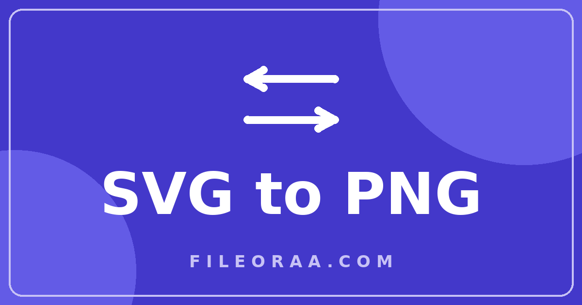 Illustration for the free SVG to PNG converter